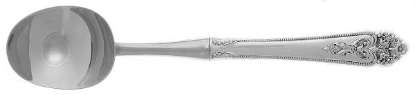 Queen's Lace (Sterling, 1949) Ice Cream Scoop with Silverplate Bowl
