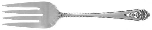 Large Solid Cold Meat Serving Fork
