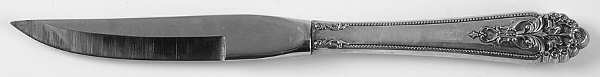 Queen's Lace (Sterling, 1949) Individual Steak Knife w/Bevel Blade