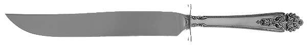 Queen's Lace (Sterling, 1949) Small Steak Carving Knife with Stainless Blade