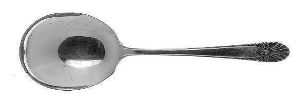 Radiance (Silverplate 1939) Solid Salad Serving Spoon
