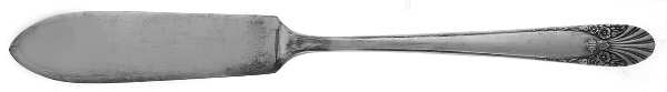 Radiance (Silverplate 1939) Flat Handle Master Butter Knife