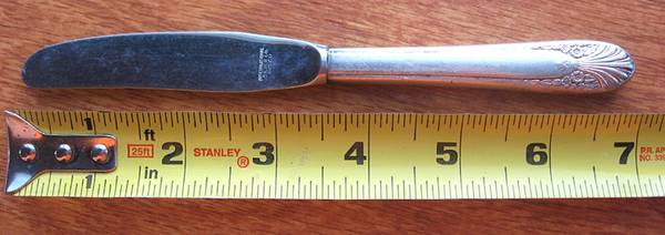 Radiance (Silverplate 1939) Hollow Handle Youth Knife