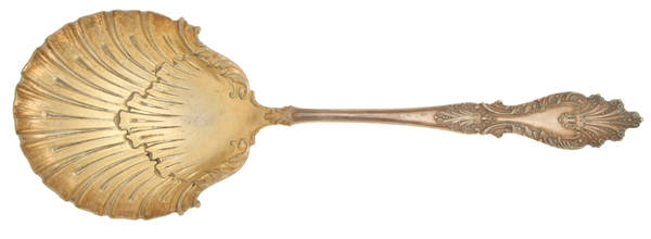 Raphael (Silverplate, 1896) Solid Shell Berry/Casserole Spoon