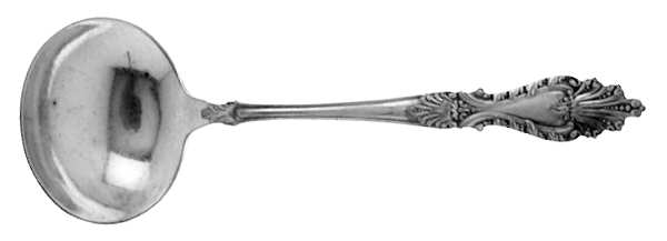 Raphael (Silverplate, 1896) Round Bowl Soup Spoon (Bouillon)