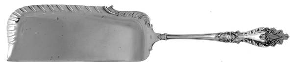 Raphael (Silverplate, 1896) Large Flat Handle Crumb Knife/Crumber