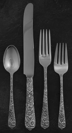 Radiant Rose (Sterling, 1938) 4 Piece Place Size Setting