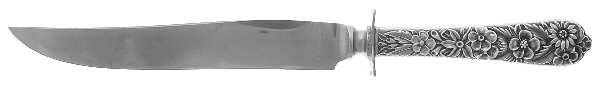 Radiant Rose (Sterling, 1938) Small Steak Carving Knife with Stainless Blade