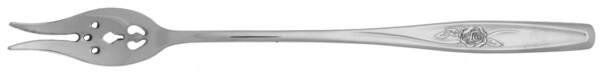 Random Rose (Stainless) Long Handle Olive Fork HC