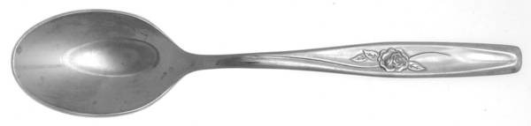 Random Rose (Stainless) Place/Oval Soup Spoon