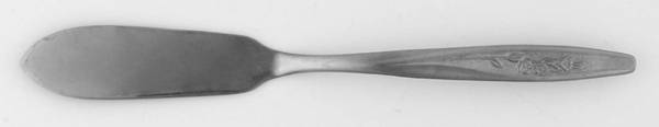 Radiant Rose (Stainless) Flat Handle Master Butter Knife