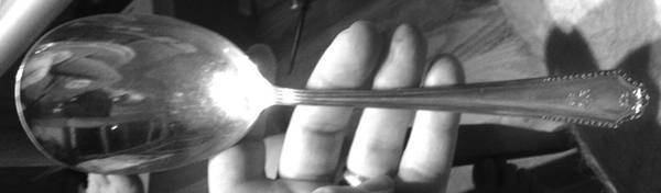 R & B Two (Silverplate) Solid Smooth Casserole Spoon
