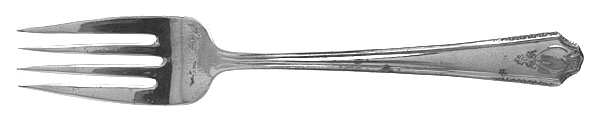 R & B Two (Silverplate) Individual Salad Fork