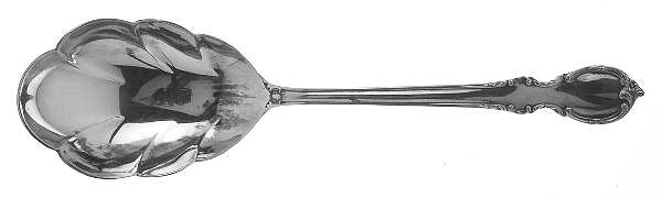 Reflection (Silverplate 1959) Solid Shell Casserole Spoon by International Silver