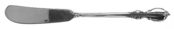 Reflection (Silverplate 1959) Flat Handle Butter Spreader by International Silver