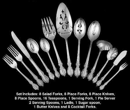 Reflection (Silverplate 1959) 63 Piece Set