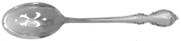 Reflection (Gold Electroplate, 1959) Pierced Tablespoon (Serving Spoon)