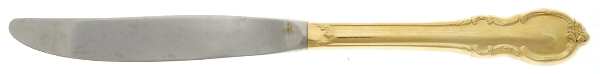 Reflection (Gold Electroplate, 1959) Modern Hollow Knife