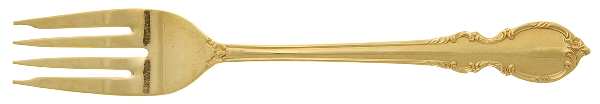 Reflection (Gold Electroplate, 1959) Individual Salad Fork