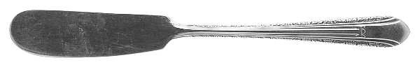 Regent (Silverplate, 1939) Flat Handle Butter Spreader