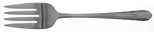 Regent (Silverplate, 1939) Medium Solid Cold Meat Serving Fork