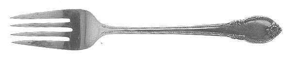 Remembrance (Silverplate, 1948) Individual Salad Fork