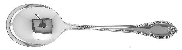 Remembrance (Silverplate, 1948) Round Bowl Soup Spoon (Cream Soup)