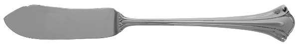 Resplendence (Stainless) Flat Handle Master Butter Knife