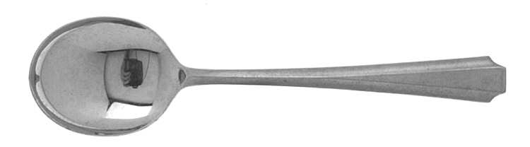 Resplendence (Stainless) Round Bowl Soup Spoon (Cream Soup)
