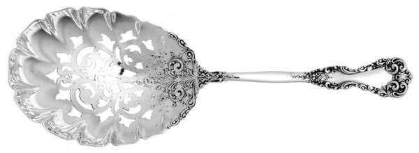 Revere (Sterling, 1898, No Monograms) Pierced Saratoga Chips Server