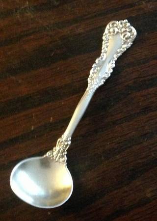 Revere (Sterling, 1898, No Monograms) Master Salt Spoon