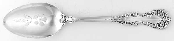 Revere (Sterling, 1898, No Monograms) Pierced Tablespoon (Serving Spoon)
