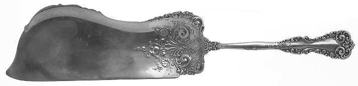 Revere (Sterling, 1898, No Monograms) Small Solid Fish Serving Knife