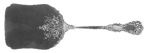 Revere (Sterling, 1898, No Monograms) Solid Waffle Server