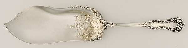 Revere (Sterling, 1898, No Monograms) Large Solid Fish Serving Knife