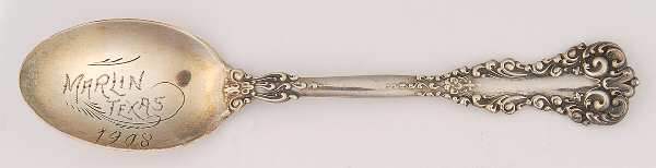 Revere (Sterling, 1898, No Monograms) Souvenir Spoon (Demitasse)