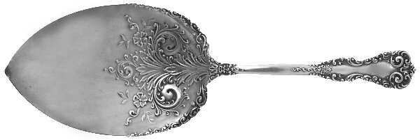 Revere (Sterling, 1898, No Monograms) Large Solid Pie Knife