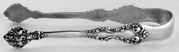 Revere (Sterling, 1898, No Monograms) Small Bon Bon Tongs