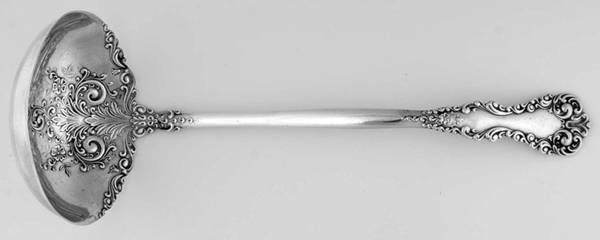 Revere (Sterling, 1898, No Monograms) Oyster Ladle Solid Piece
