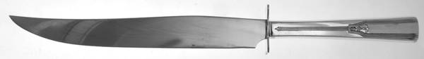 Revelation I (Silverplate, 1938) Large Stainless Blade Roast Carving Knife