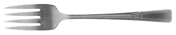 Revelation I (Silverplate, 1938) Individual Salad Fork