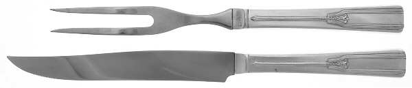 Revelation I (Silverplate, 1938) Small Stainless Blade 2-Piece Steak Carving Set
