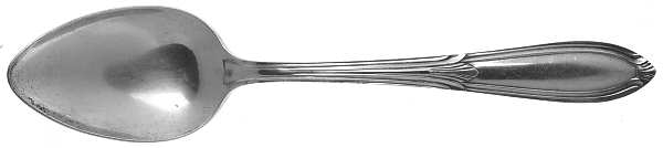Rhapsody-Old (Sterling, 1931, No Monograms) Dessert/Oval Soup Spoon