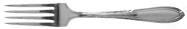 Rhapsody-Old (Sterling, 1931, No Monograms) Fork