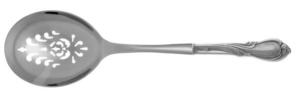 Rhapsody-New (Sterling, 1957) Casserole Spoon with Pierced Stainless Bowl HC