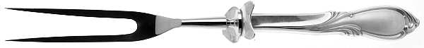Rhapsody-New (Sterling, 1957) Large Stainless-Prong Roast Carving Fork