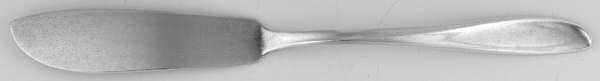Rhythmic (Silverplate, 1957) Flat Handle Master Butter Knife