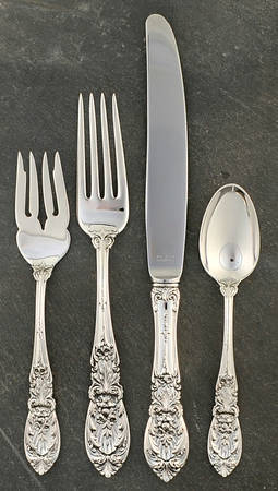 Richelieu (Sterling, 1935) 4 Piece Dinner Size Setting by International Silver