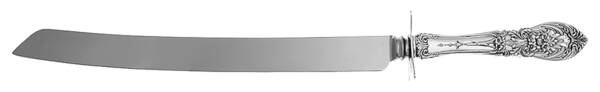 Richelieu (Sterling, 1935) Wedding Cake Knife with Stainless Blade Oversize