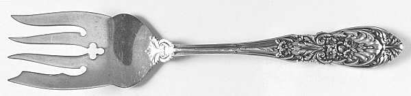 Richelieu (Sterling, 1935) Small Solid Cold Meat Serving Fork
